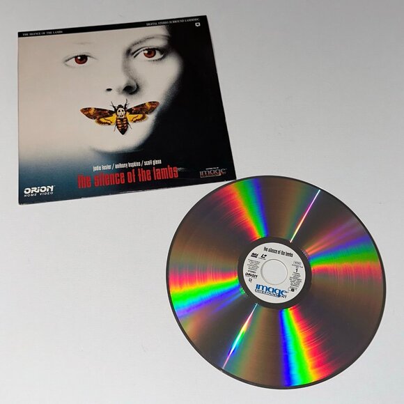 1991 THE SILENCE OF THE LAMBS LASER DISC - Picture 1 of 4